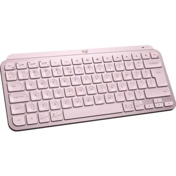 Logitech MX Keys Mini Minimalist Wireless Illuminated Keyboard, Rose - US INTL (920-010500)