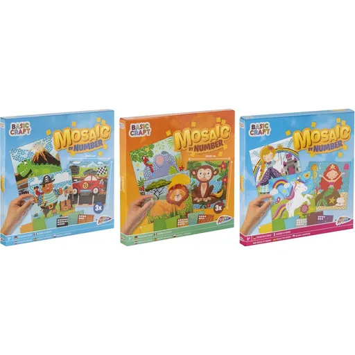 Mozaikové obrázky podle čísel