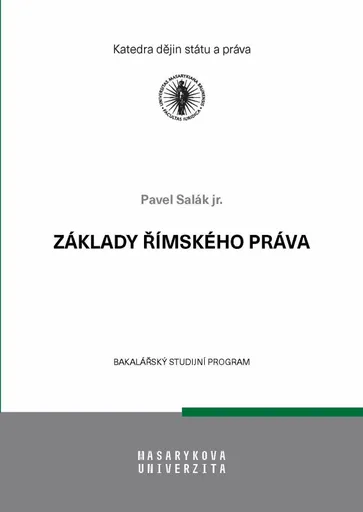 Základy římského práva - Pavel Salák