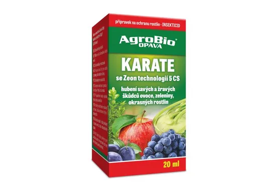 Přípravek proti hmyzu AGROBIO Karate Zeon 5 CS 20ml