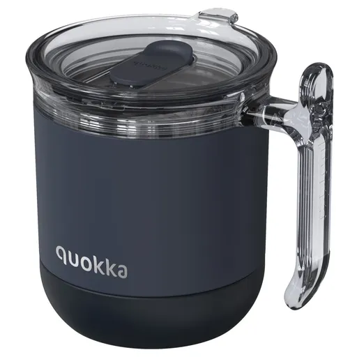 Termohrnek Wave, 260ml, Quokka, černý