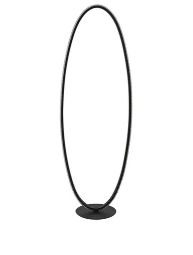 NOVA LUCE stojací lampa NAGER černý hliník a akryl LED 35W 230V 3000K IP20 9481096