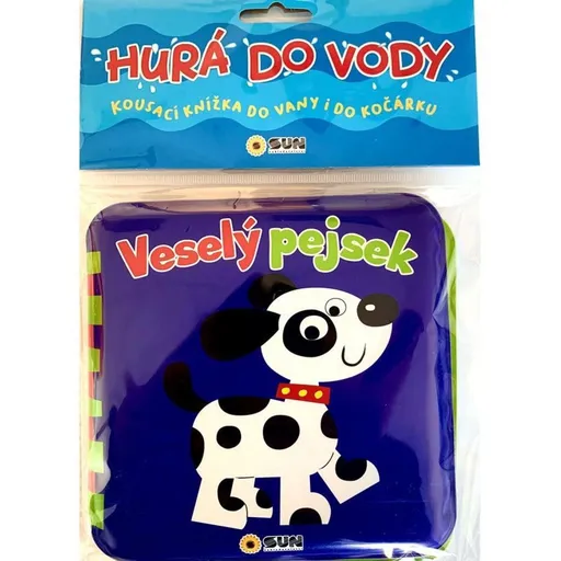 VESELÝ PEJSEK - HURÁ DO VANY - Knížka do vany