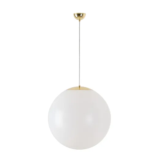 OSMONT ISI66254 ISIS S4 závěsné plastové svítidlo mosaz leštěná / bílá IP40 3000 K 41W LED DALI