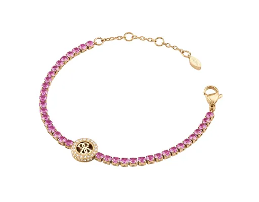 Guess Tenisový náramek pro ženy Paradise JUBB05142JWYGFC 18,4 cm