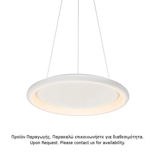 ACA Lighting závěsné svítidlo LED 48W 3000K 4610lm bílá kov D61XH120CM DIANA BR71LEDP61WH