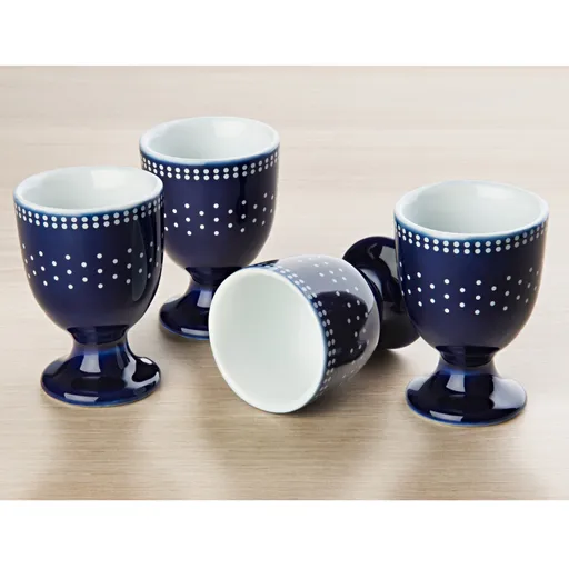 4 kalíšky na vajíčko, tmavě modrá