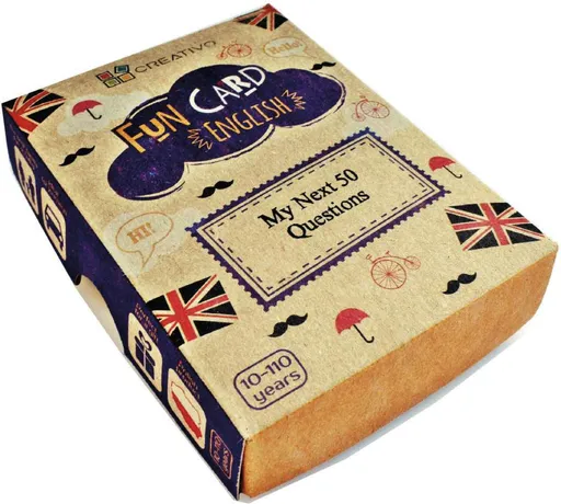 Fun Card English: My Next 50 Question