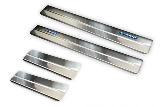 Prahové lišty Lexus NX 2014-2021 (hybrid, matné)