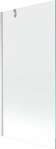MEXEN/S Next vanová zástěna FIX 90 x 150, transparent, nikl kartáčovaná 895-090-000-00-00-97