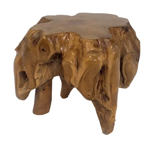 DEOKORK Teakový stolek BRANCH VII