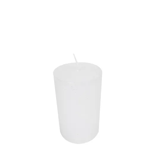 Bílá nevonná svíčka S  válec  - Ø 5*8cm Mars & More