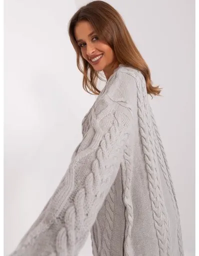 Dámské šaty kostkované RUE PARIS šedé