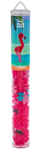 Plus-Plus stavebnice tuba - Plameňák 100 dílků