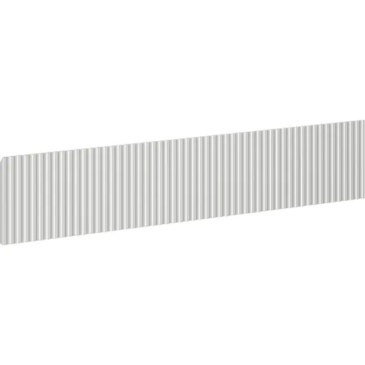 MEXEN Rivel čelo pro koupelnovou skříňku reliéf 100 x 20, šedý mat 91A20-1000-235-1-62