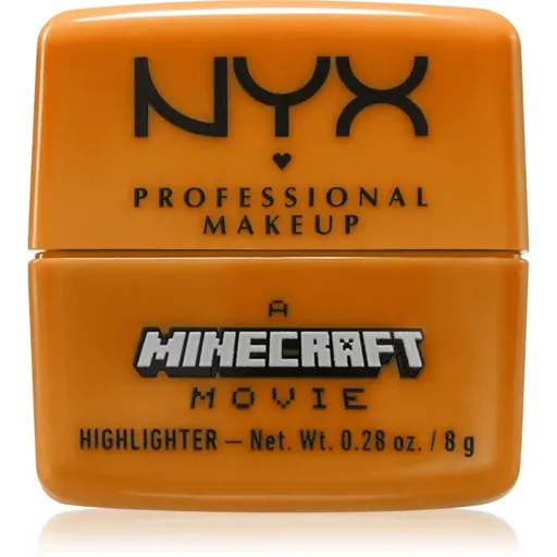 NYX Professional Makeup A Minecraft Movie rozjasňovač odstín Going Gold 8 g