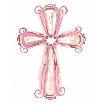 Růžový kříž (Haley Bush), 80×100 cm, bez rámu a bez vypnutí plátna (5017912)