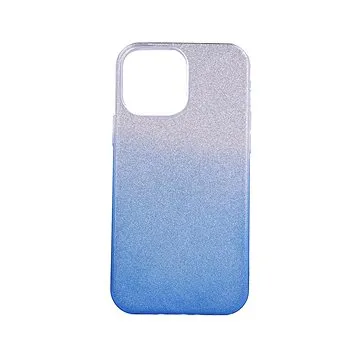 TopQ iPhone 13 Pro Max glitter stříbrno-modrý 64839 (Sun-64839)