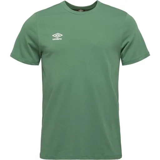 Umbro SPORTS ESSENTIALS TEE Pánské triko, zelená, velikost