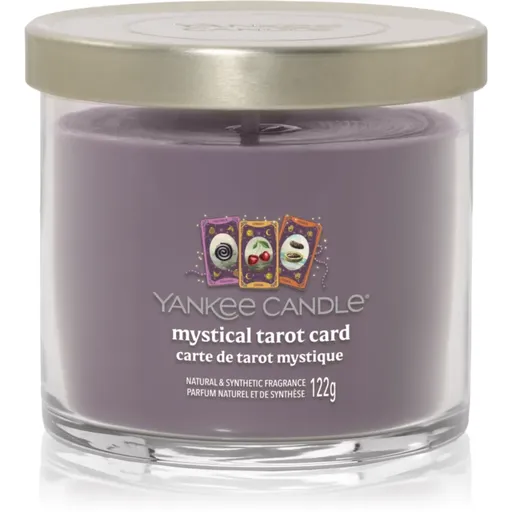 Yankee Candle Halloween Mystical Tarot Card vonná svíčka Signature 122 g