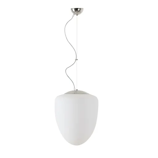 OSMONT AST60930 ASTRA L závěsné skleněné svítidlo nerez leštěná / bílá IP40 4000 K 27W LED DALI