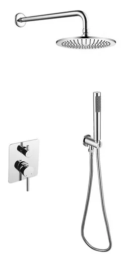 BESCO Podomítkový sprchový set SLIM DECCO/ILLUSION II Chrom BABPDIIICH
