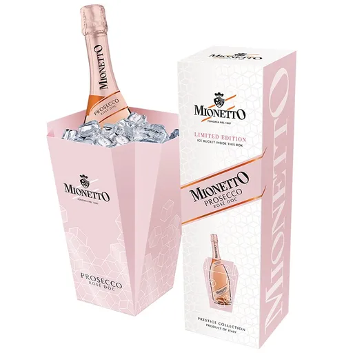 Mionetto Prosecco Rosé DOC - CHILLER -  dárkové balení
