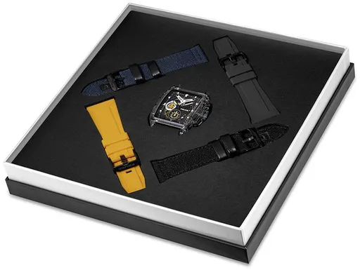 Police Dárkový set Clout PEWGC00770X1 + náhradní řemínky