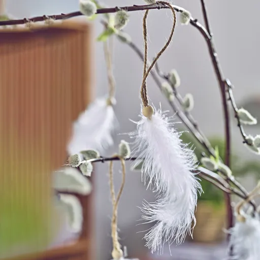 2 závěsné dekorace Peříčka