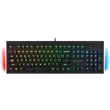 Rapture ALPHA Kailh Red černá - CZ/SK (RPT-GMK22FLS03B)