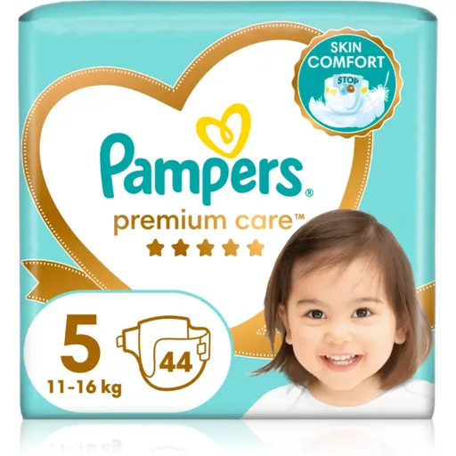 Pampers Premium Care Size 5 jednorázové pleny 11-16 kg 44 ks