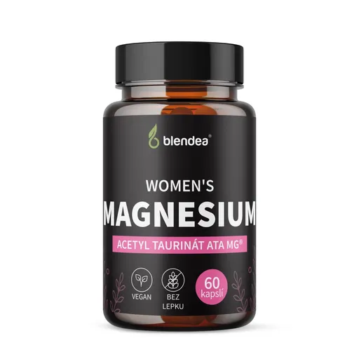 Blendea Women’s Magnesium Acetyl-Taurinát ATA Mg® 60 kapslí