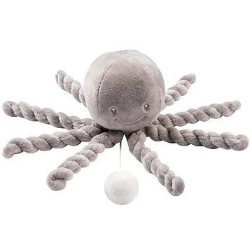 NATTOU Hrající chobotnička PIU PIU Lapidou grey (5414673877572)
