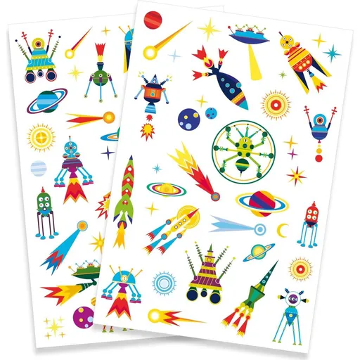 Djeco Tetování Veselý vesmír