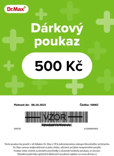 Dr. Max poukázka 500
