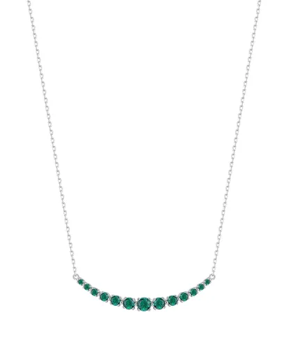 Brosway Elegantní náhrdelník ze stříbra Fancy Life Green FLG130