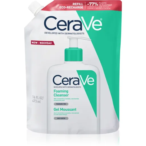 CeraVe Cleansers Foaming Cleanser čisticí pěnivý gel pro normální až mastnou pleť 473 ml