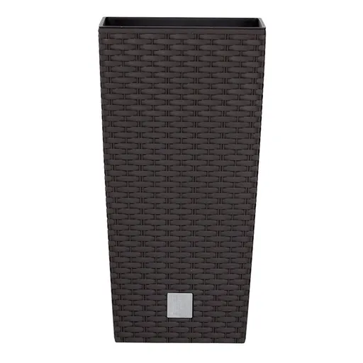 Prosperplast Obal RATO SQUARE hnědý 17x17x32,4 cm, S