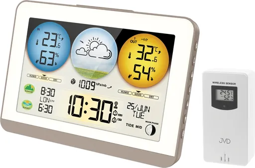 JVD Rádiem řízená meteorologická stanice RB3408