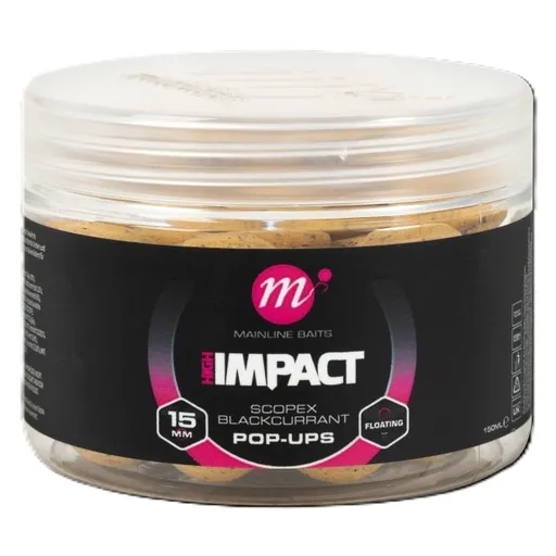 Mainline pop up hi impact scopex blackcurrant 15 mm
