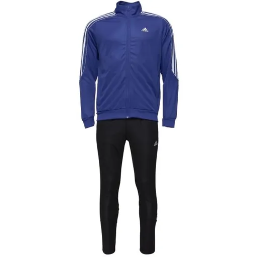 adidas 3-STRIPES ESSENTIALS TRACKSUIT Pánská tepláková souprava, modrá, velikost