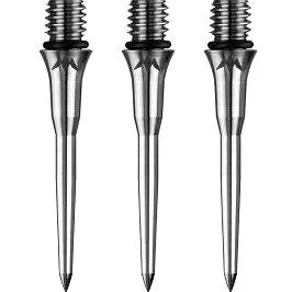 Mission Kovové hroty - Titan Pro - Smooth - Silver - 26 mm (216583)