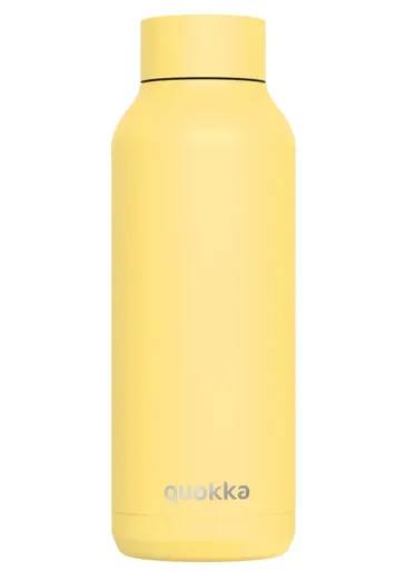 Nerezová termoláhev Solid Powder, 510ml, Quokka, světle žlutá