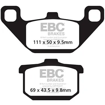 EBC Brzdové destičky FA085HH (FA085HH)