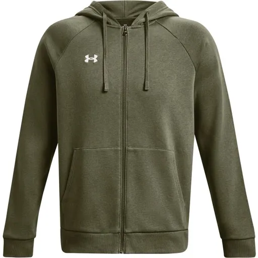 Under Armour RIVAL Pánská mikina, khaki, velikost S