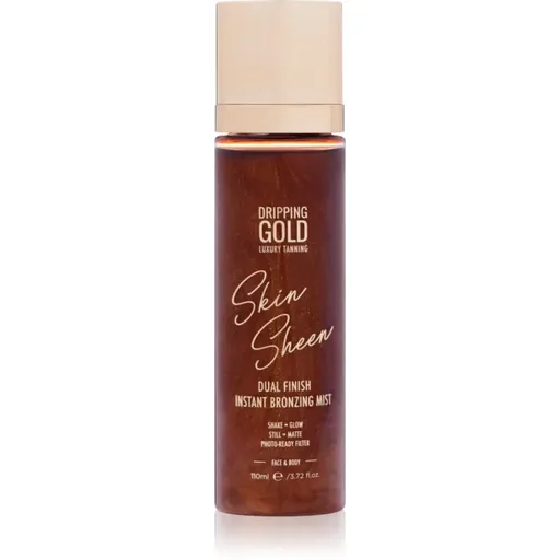 Dripping Gold Luxury Tanning Skin Sheen bronzující mlha na tělo 110 ml