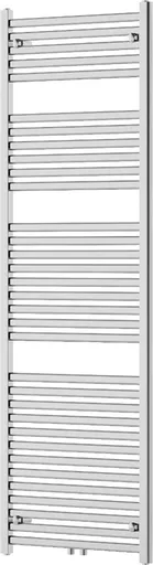 MEXEN Hades otopný žebřík/radiátor 1800 x 600 mm, 780 W, chrom W104-1800-600-00-01