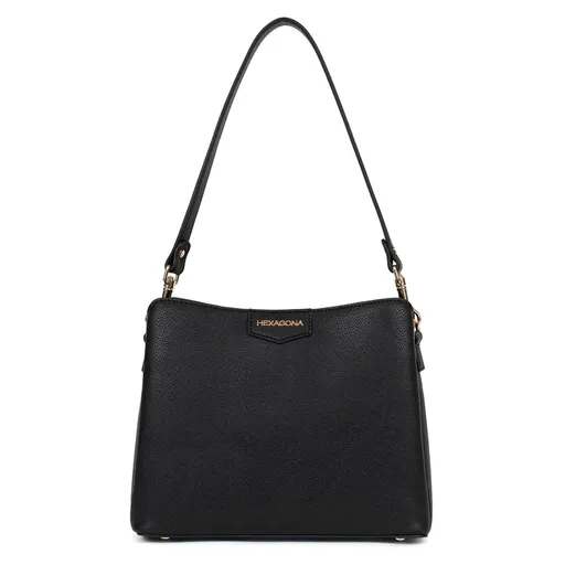 Dámská crossbody kabelka Hexagona Sanna - černá