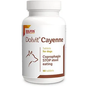 Dolfos Dolvit Cayenne 90 tbl. - stop požírání výkalů (901013)
