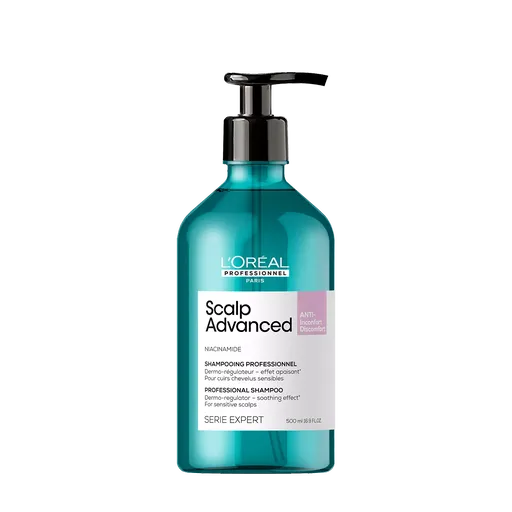 L'Oréal Professionnel Šampon pro citlivou pokožku hlavy Scalp Advanced Anti-Discomfort Dermo (Regulator Shampoo) 500 ml